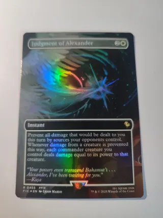 Carta Magic Judgment of Alexander Foil