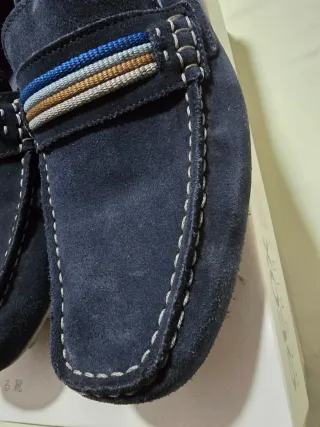 Mocasines Geox Azul Talla 43