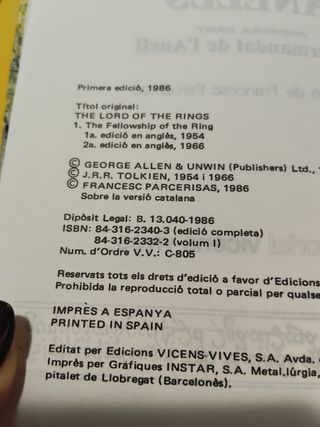 El Senyor Dels Anells I.: La Germandat De L'anell