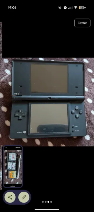 Nintendo DSi Nera CON FONDINA, LAPIDI E GIOCHI