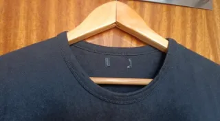 Camiseta Zara Man Urban Color Block Azul Talla S