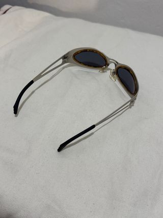 Gafas vintage rave metal 2000s