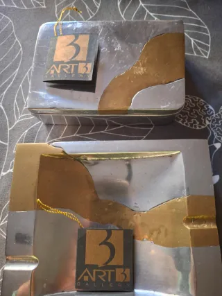 Cenicero y caja diseño Art3 Gallery