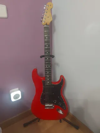 Fender Stratocaster Player Ferrari Red