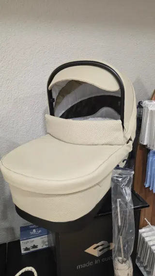 Carrito Bebecar Full Equip Beige Nuevo