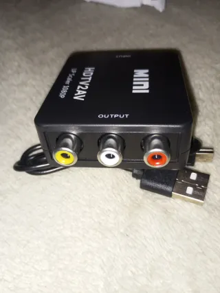 Adaptador MINI HDTV a AV para Nintendo 64