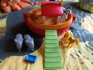 Barco Noé Playmobil con animales