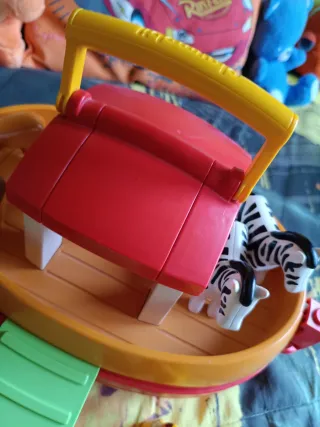Barco Noé Playmobil con animales