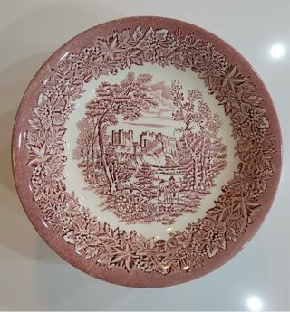 Plato hondo inglés English Ironstone- 11 dispo.