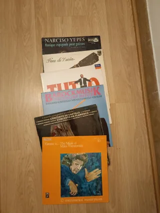 Lote vinilos música contemporánea