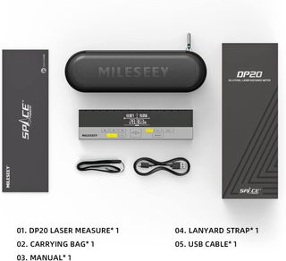 Medidor Láser MILESEEY 80m NUEVO