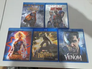 Pack 4 Películas Blu-ray Marvel