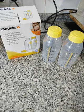 2 Biberones Medela 250ml