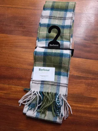 Bufanda Barbour lambswool scarf