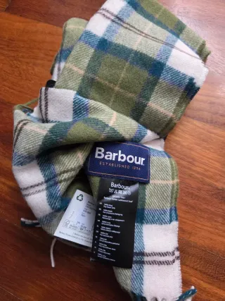 Bufanda Barbour lambswool scarf