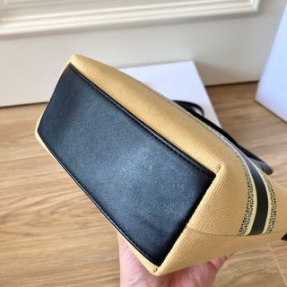 Neceser Christian Dior Beige/Negro