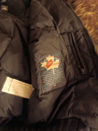 Giacca Canadiens taglia S marrone con cappuccio