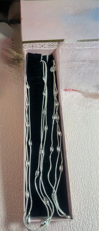 Conjunto Cadena y Pulsera Plata