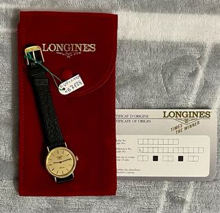 Reloj Longines Presence Vintage Gold NOS Año 1991
