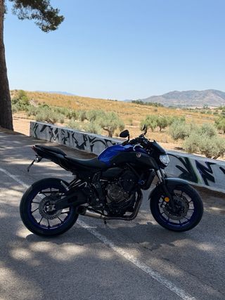 Yamaha MT-07 2018 – Extras + historial (A2 o A)