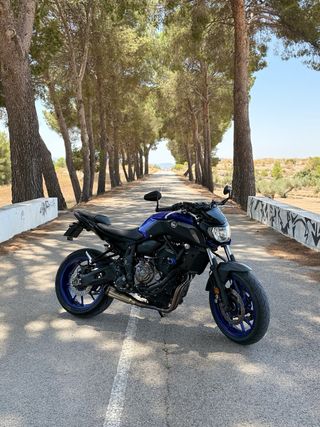 Yamaha MT-07 2018 – Extras + historial (A2 o A)