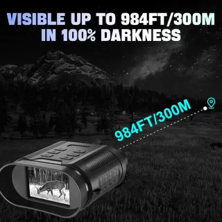 Binocular Visión Nocturna 4K 48MP