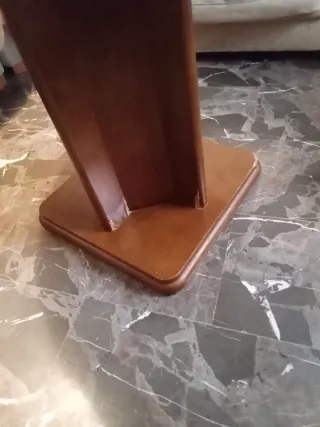 Mesa extensible redonda madera 110 cm