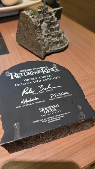 Maqueta Minas Tirith El Señor de los Anillos