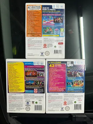 Lote juegos Just Dance 3,4,2024 para Nintendo Wii