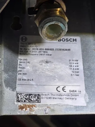 Termo Bosch Therm 4000 O