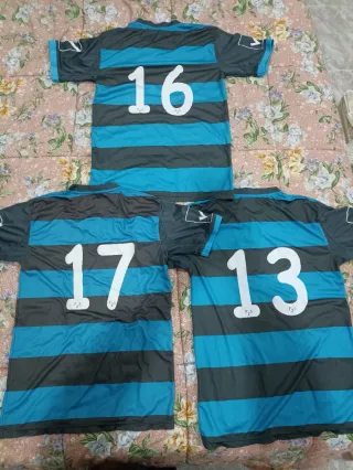 3 Maglie Calcio GIVOVA Blu/Grigio