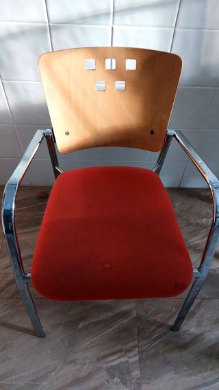 Sillas de diseño madera y metal