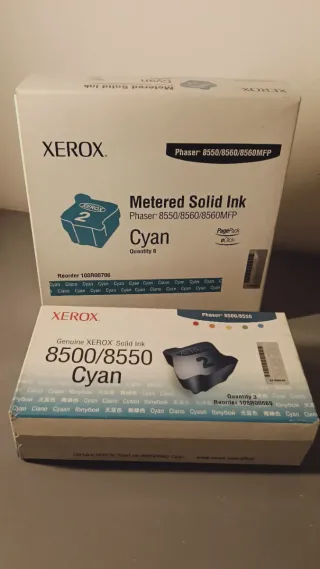 Tintas Xerox 8500/8550 varios colores.