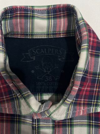 Camisa Scalpers cuadros M/38