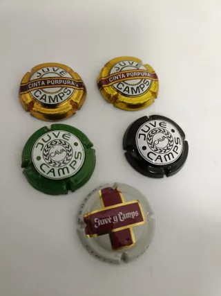 Lote 5 Chapas Cava Juvé & Camps Antiguas