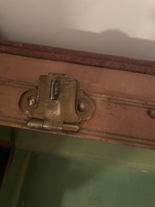 Baúl de viaje antiguo