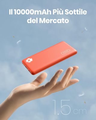INIU Powerbank 10000mAh Doppia Uscita 3A