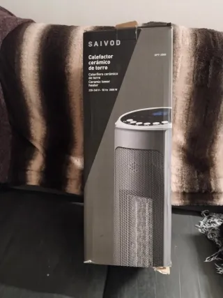 Calefactor Cerámico Torre SAIVOD KPT-2000