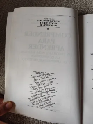 Comprender Para Aprender Cuaderno