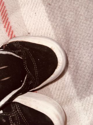 Zapatillas Vans Mujer Negras y Blancas