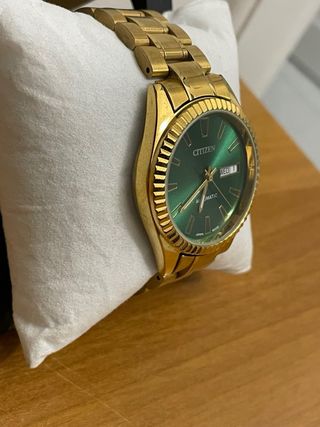 Citizen Automatic Orologio Verde Oro
