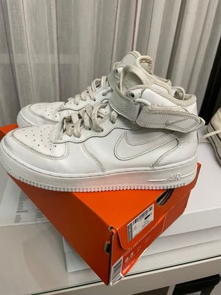 Zapatillas Nike Air Force Blancas Talla 38’5