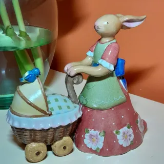 Villeroy Boch Coniglietta con Carrozzina