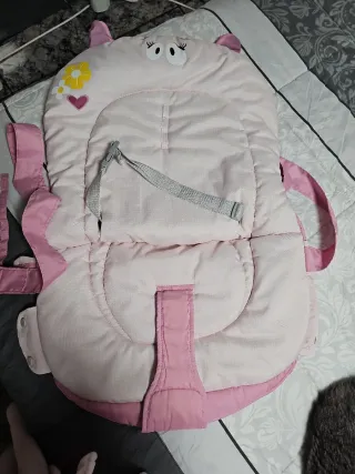 Funda para silla de bebé rosa