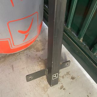 Saco Boxeo Domyos Gris con Soporte