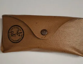 Occhiali Ray-Ban Aviator Vintage Oro Nero/verde