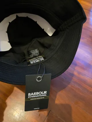 Gorro Barbour International Negro