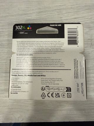 Cartuccia HP 302XL Tricolore