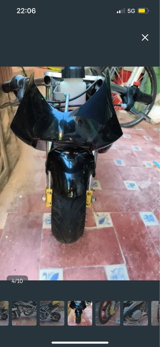 Minimoto Blata 13 réplica Plástico