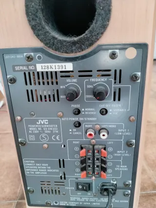 Barra de Sonido JVC Beige/Marrón